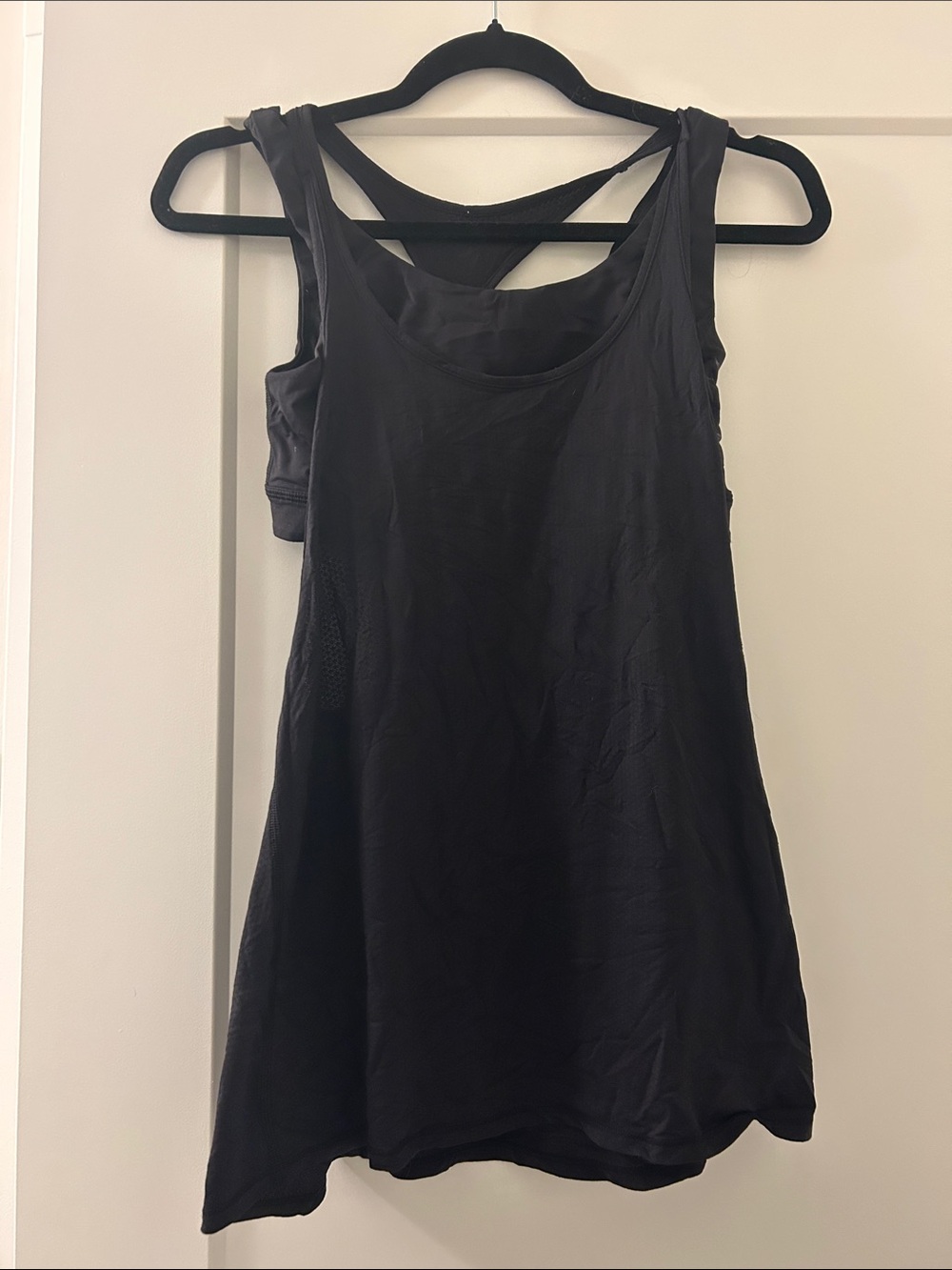 lululemon athletica Black Tank Top